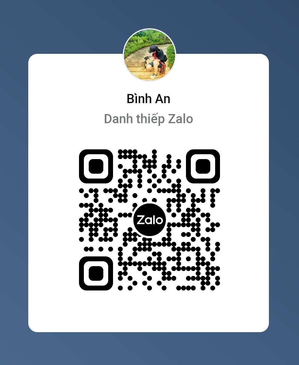 Mã QR Zalo của Bình An